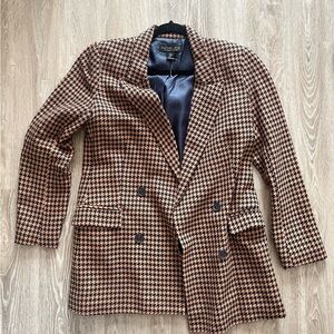 Rachel Zoe Houndstooth Blazer